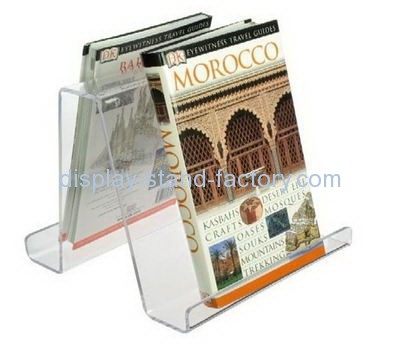 Acrylic plastic manufacturers custom clear plastic fabrication magazine rack NBD-303