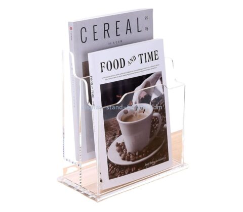 Acrylic display manufacturers custom designs acrylic plastic pamphlet rack NBD-291