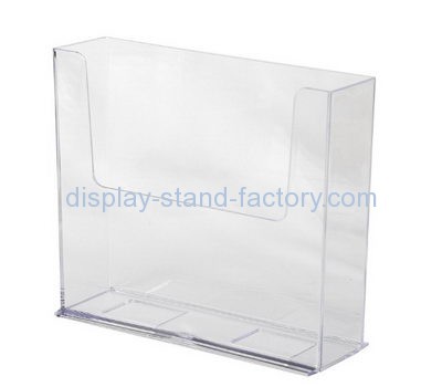 Acrylic items manufacturers custom design acrylic lucite magazine holder NBD-282