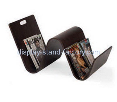 Plastic manufacturing companies custom perspex plastic magazine stand NBD-203