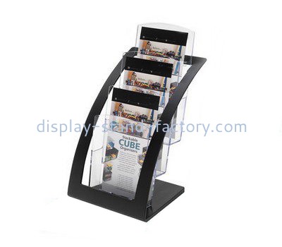 Plastic manufacturing companies custom plexiglass pamphlet display NBD-199