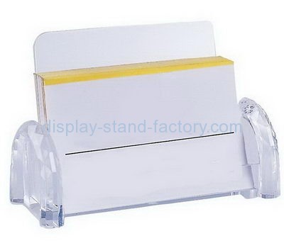 Acrylic plastic manufacturers custom acrylic fabrication desk business card holder NBD-195