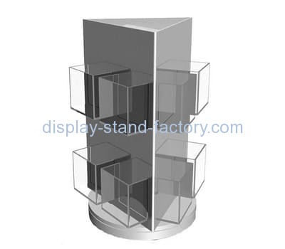 Acrylic products manufacturer custom clear acrylic leaflet display stands NBD-176