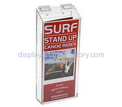 Acrylic display manufacturers custom outdoor pamphlet literature holder NBD-172