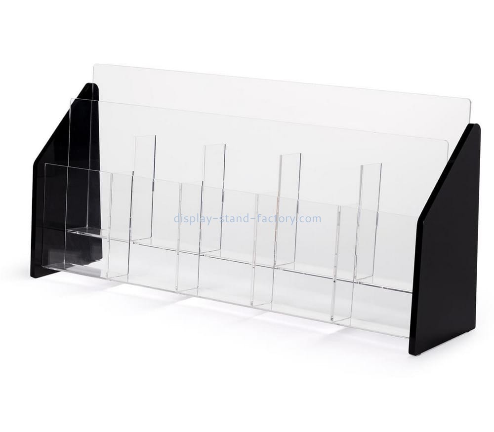 Perspex manufacturers custom acrylic literature display racks holder NBD-167