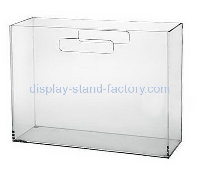 Acrylic display manufacturers custom plastic display magazine holder NBD-151