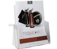 Shop display stands suppliers custom acrylic signs brochure holder stand NBD-146