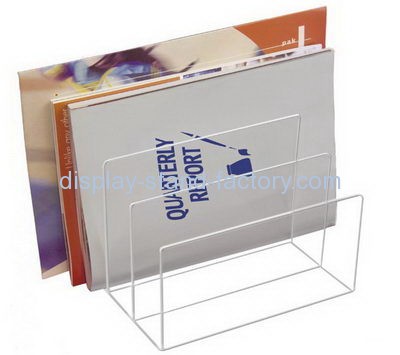 Display stand manufacturers customized acrylic file sorter holder NBD-135