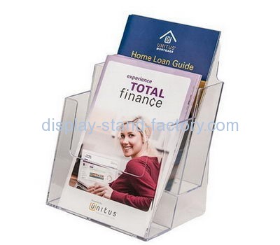 Acrylic display supplier customized brochure flyer holder NBD-131