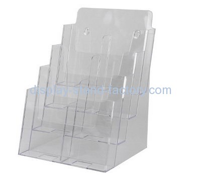 Acrylic factory customized acrylic magazine holder brochure rack NBD-129