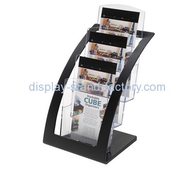 Acrylic display manufacturers customized acrylic brochure display flyers holders NBD-121