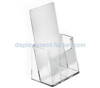 Acrylic display factory customized brochure holder stands NBD-118