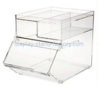 Acrylic plastic manufacturers customized countertop bakery display case containers NAB-346