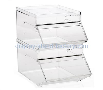 Acrylic display supplier customized acrylic food display case BDC-344