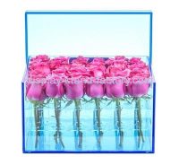 Acrylic items manufacturers customized acrylic rose box NAB-327