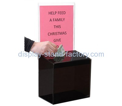 Acrylic products manufacturer wholesale customer suggestion ballot box NAB-293