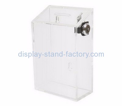 China acrylic manufacturer customized plexiglass ballot voting box NAB-272