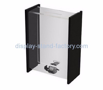 Acrylic items manufacturers customized acrylic donation ballot box with lock NAB-269