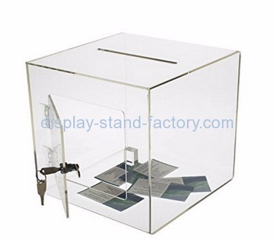 Acrylic plastic manufacturers customized suggestion ballot box NAB-260