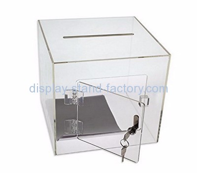 Suggestion box supplier customized acrylic cute suggestion ballot box NAB-235