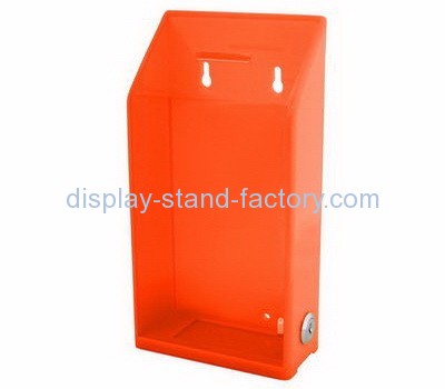 Acrylic display manufacturers customized plexiglass ballot box voting NAB-144