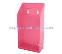 Acrylic manufacturers customized large locking ballot box NAB-141