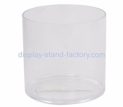 Acrylic manufacturers customized perspex display large round box NAB-103