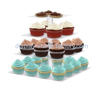 Display stand manufacturers customize plastic cupcake stand cake stand display NFD-021