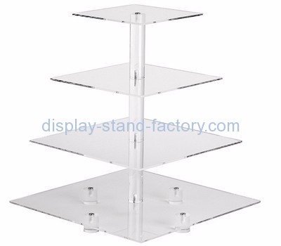 Acrylic display stand manufacturers customize cupcake displays stands for weddings NFD-020