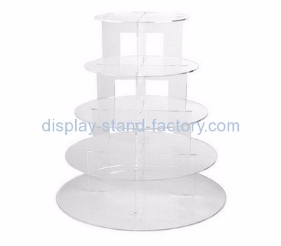 Acrylic display manufacturers customize mini cake stand cupcake cake stand NFD-019