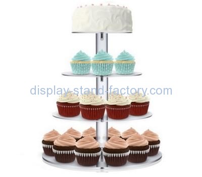 Display stand manufacturers customize acrylic cake display stand cupcake stand NFD-010