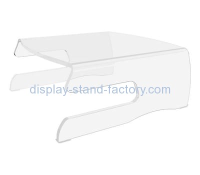 Acrylic display factory customize desktop monitor stand computer riser NDS-019