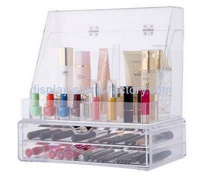 Acrylic box manufacturer customize cheap clear acrylic cosmetic makeup storage organizer NMD-180