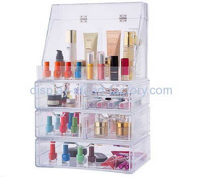 Acrylic items manufacturers customize clear acrylic storage boxes organizer for makeup NMD-179