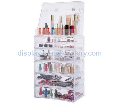 Acrylic display factory customize best big acrylic makeup organizer NMD-171