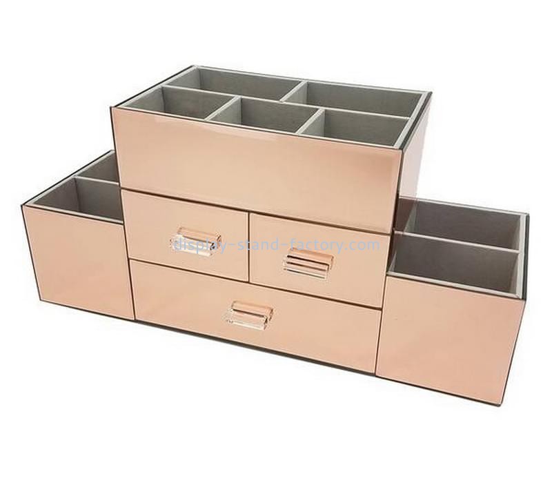 Display case manufacturers customize cheap tabletop cosmetic makeup organizer NMD-130