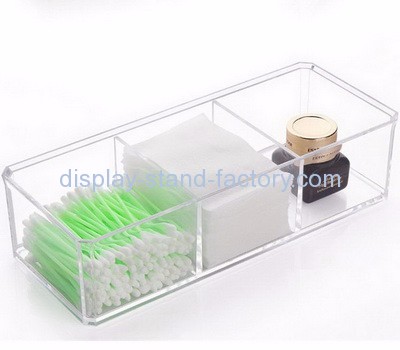 Acrylic display stand manufacturers customize makeup caddies storage organizers NMD-121