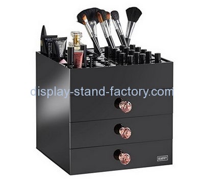 Acrylic display stand manufacturers custom storage makeup organizer case NMD-103