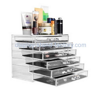 Acrylic items manufacturers custom acrylic storage boxes drawer makeup organizer NMD-092