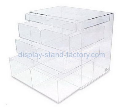 Perspex manufacturers custom makeup acrylic organizer box NMD-075