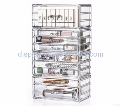 Acrylic products manufacturer custom acrylic makeup drawer storage organizers NMD-074