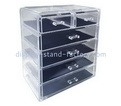 Acrylic display supplier custom cheap acrylic storage drawers containers NMD-031