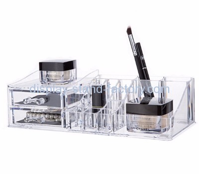 Custom clear acrylic makeup holder organiser NMD-009