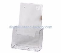 Custom acrylic plastic document display holders wall mounted flyer racks NBD-093