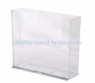 Custom acrylic rack brochure literature holders plastic NBD-087