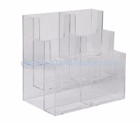 Custom table top acrylic plastic magazine brochure display holders NBD-080