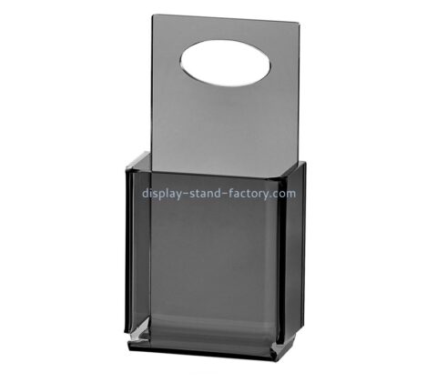 Customized acrylic plastic literature flyer rack card display holders NBD-079