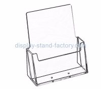 Custom table top clear acrylic perspex brochure magazine holder stands NBD-062