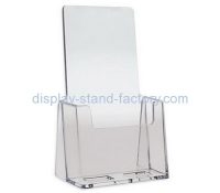 Custom acrylic pamphlet display stand printed leaflet 6 x 9 brochure holder NBD-060