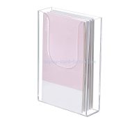 Custom acrylic brochure magazine display flyer holder wall mounted NBD-041